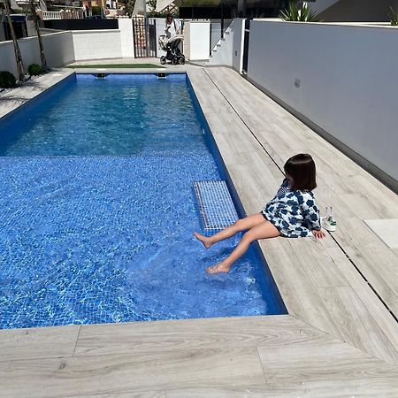 Beach Bungalow With Swiming Pool And Long Terrace San Javier Exterior foto