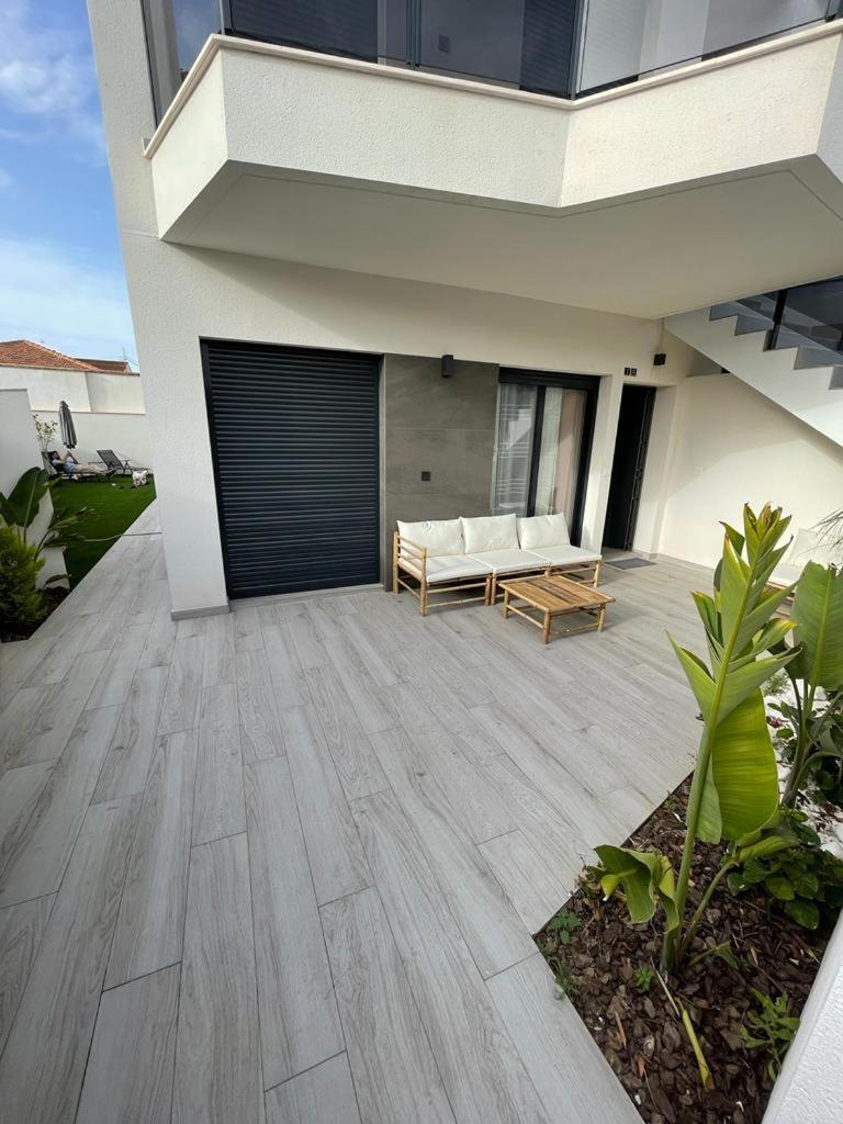 Beach Bungalow With Swiming Pool And Long Terrace San Javier Exterior foto