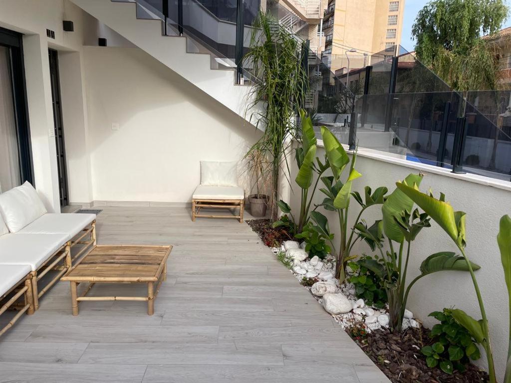 Beach Bungalow With Swiming Pool And Long Terrace San Javier Exterior foto