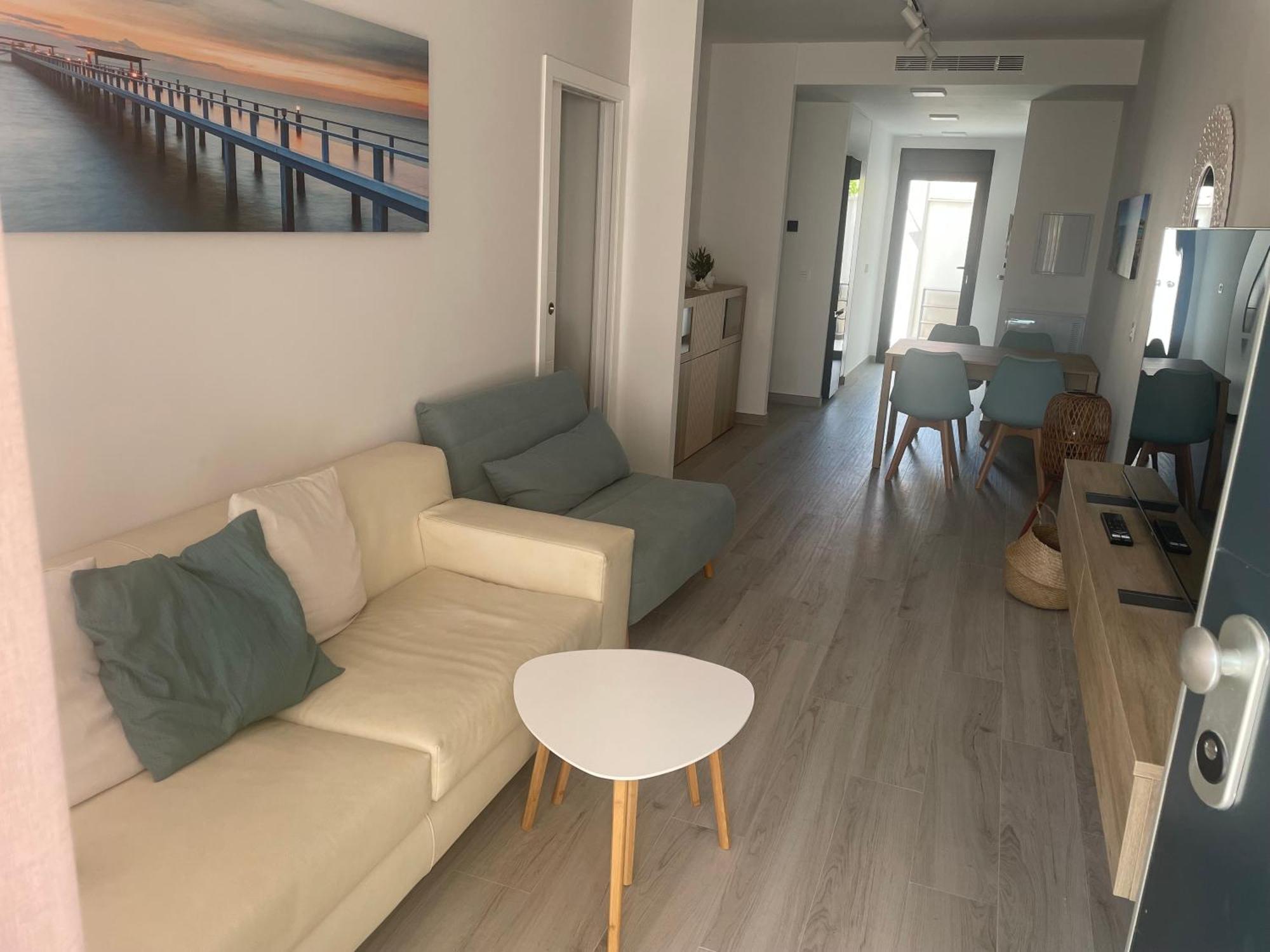 Beach Bungalow With Swiming Pool And Long Terrace San Javier Exterior foto