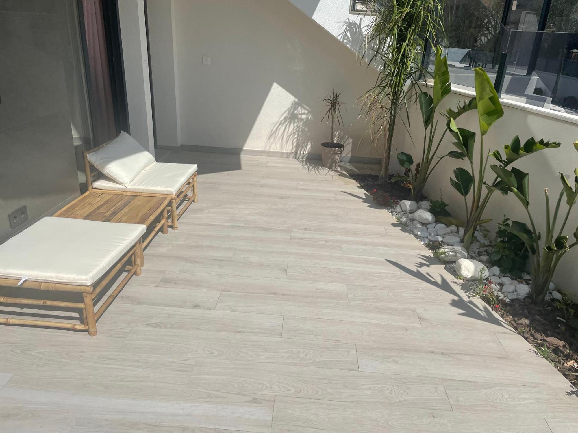 Beach Bungalow With Swiming Pool And Long Terrace San Javier Exterior foto