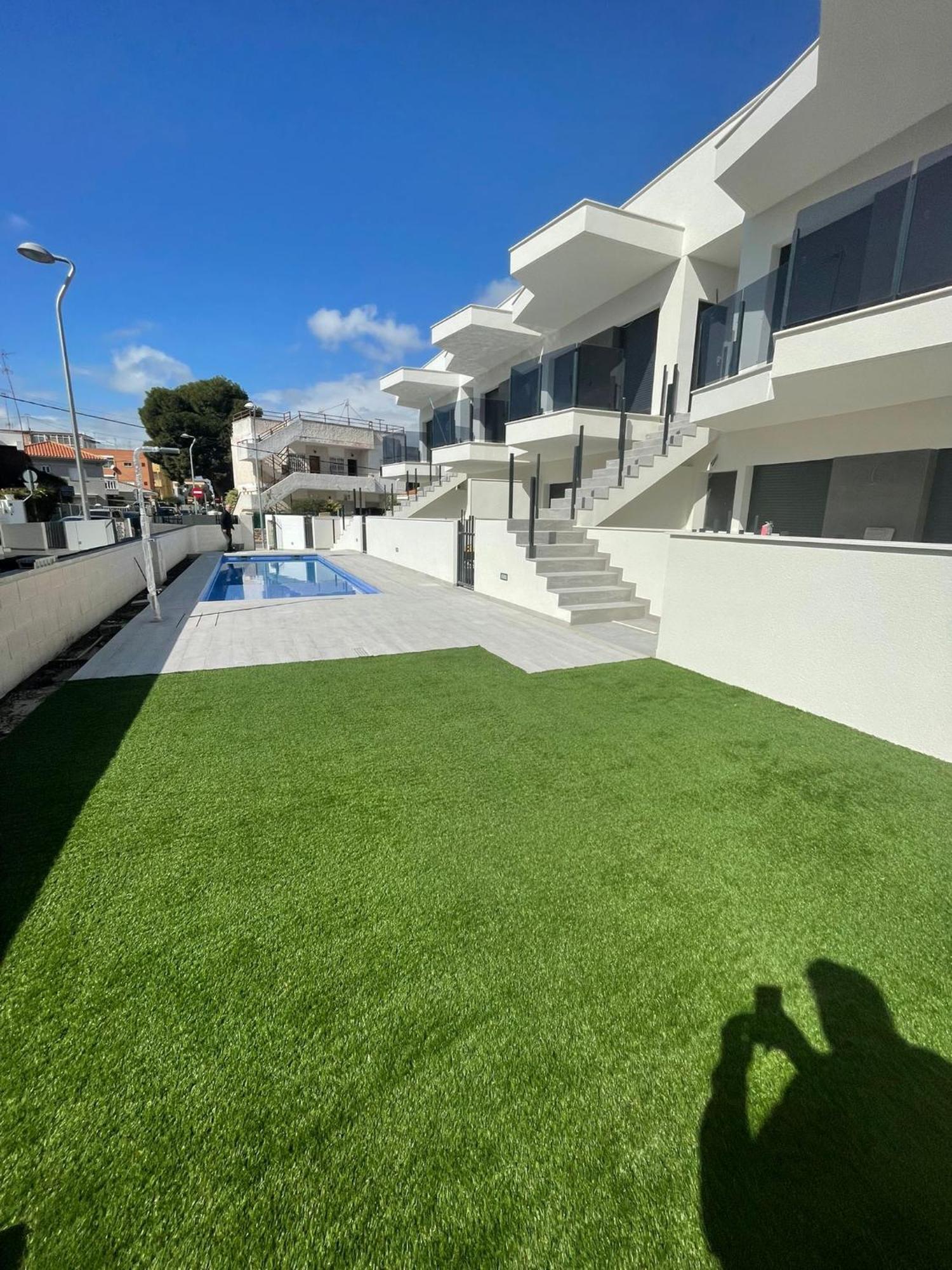Beach Bungalow With Swiming Pool And Long Terrace San Javier Exterior foto