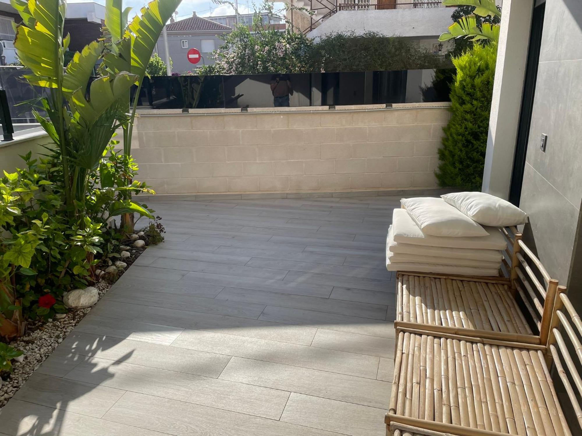 Beach Bungalow With Swiming Pool And Long Terrace San Javier Exterior foto