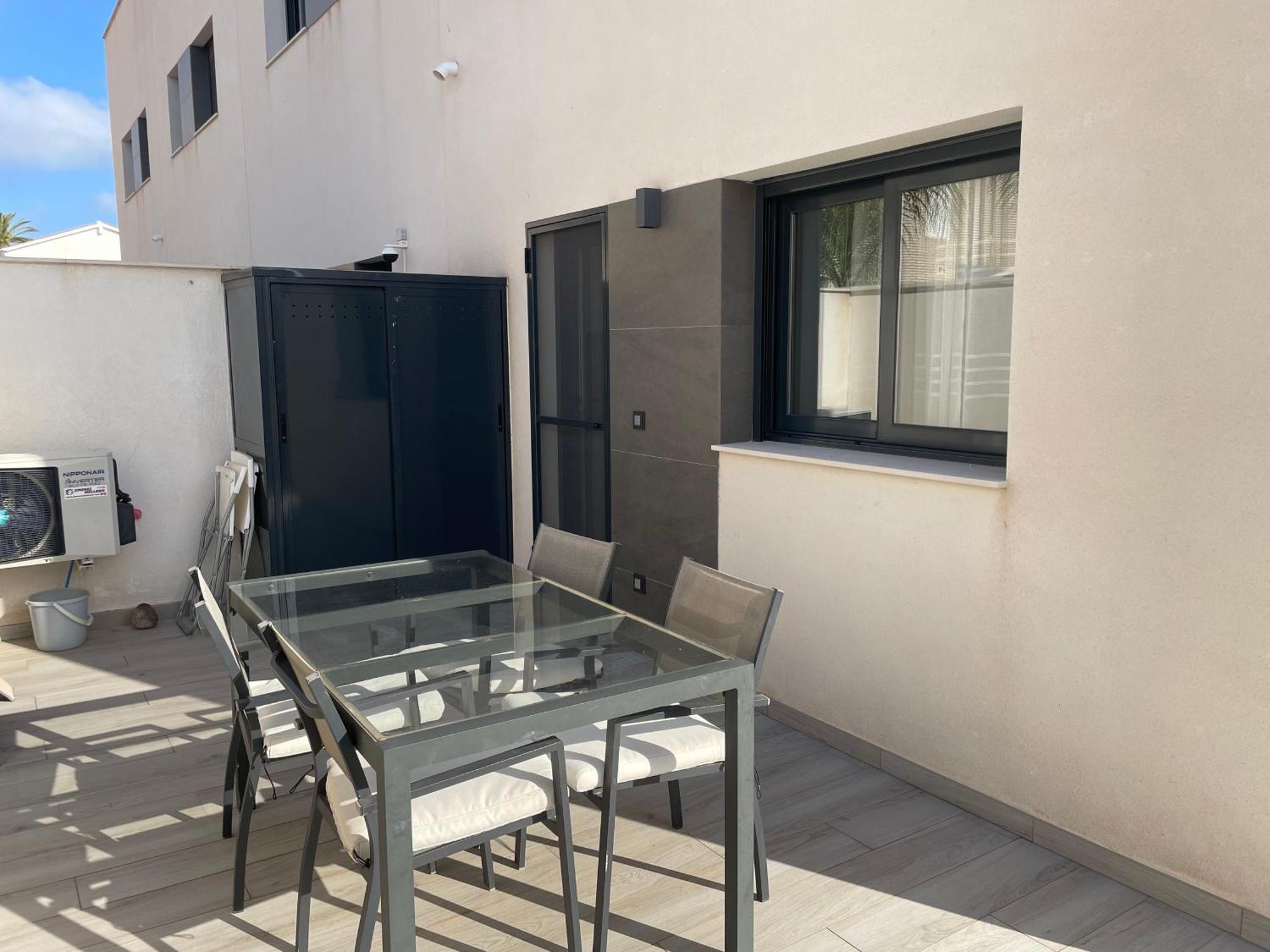 Beach Bungalow With Swiming Pool And Long Terrace San Javier Exterior foto