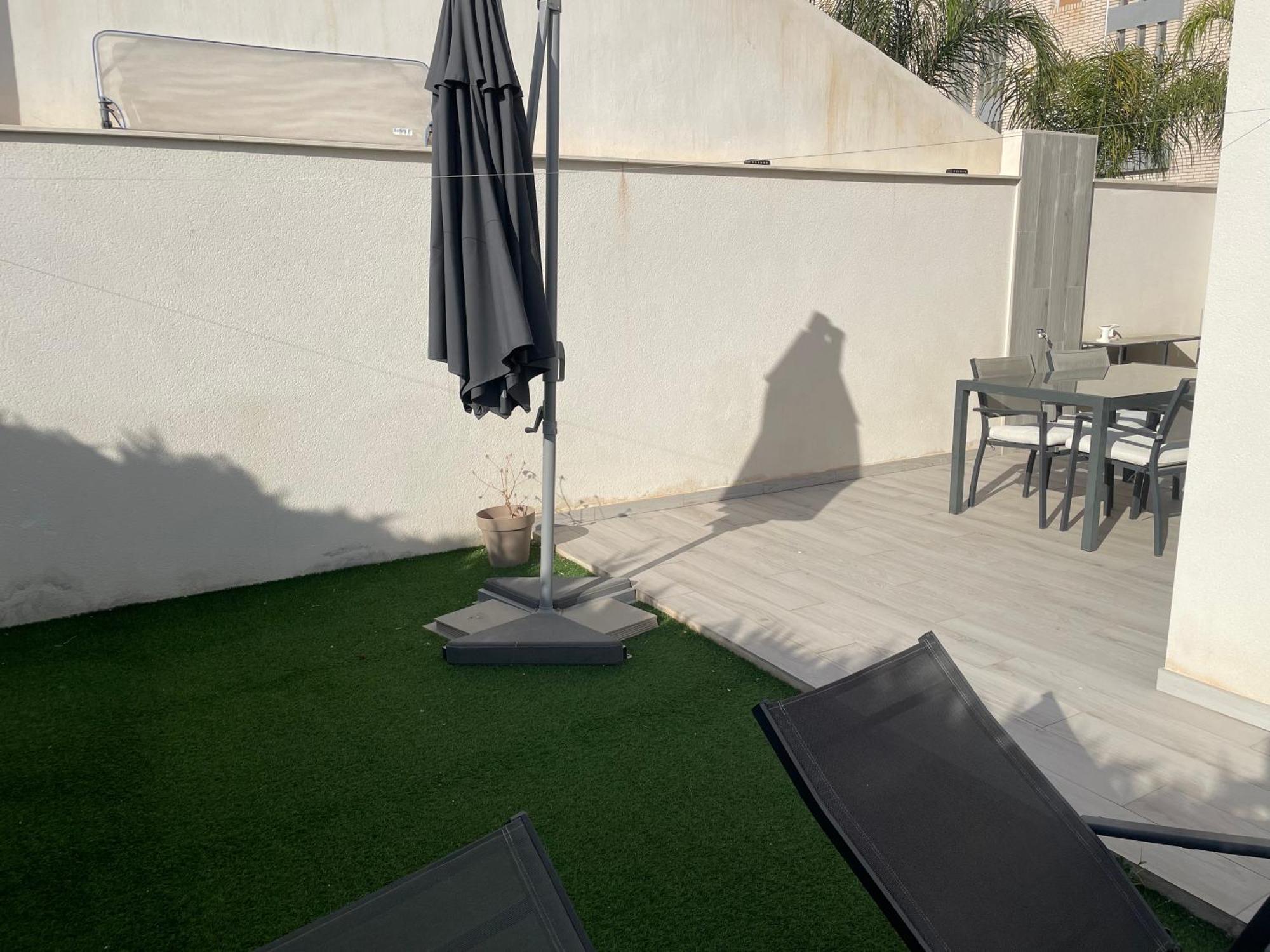 Beach Bungalow With Swiming Pool And Long Terrace San Javier Exterior foto
